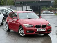 Used BMW 116 Efficient Dynamics 116 HP (85 kW) 2016 Red Hatchback