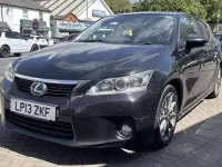 Used Lexus CT200h 2013 Black Hatchback
