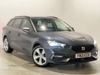 Used Seat Leon FR 130 HP (95 kW) 2021 Grey Estate