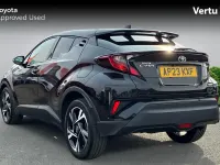Used Toyota C-HR Design 122 HP (89 kW) 2023 Eclipse black (metallic paint) SUV
