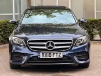 Used Mercedes E350 AMG Line Premium Plus 2018 Blue Sedan