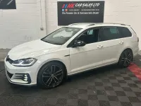 Used VW Golf VII GTD 184 HP (135 kW) 2017 White Estate