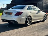 Used Mercedes C220 AMG line 194 HP (142 kW) 2018 White Sedan
