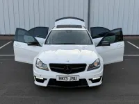 Used Mercedes C63 AMG AMG 2013 White Sedan
