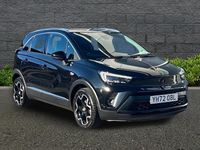 Used Vauxhall Crossland Ultimate 110 HP (80 kW) 2022 Black SUV