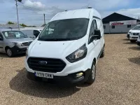 Used Ford Transit Custom 105 HP (77 kW) 2019 White Van