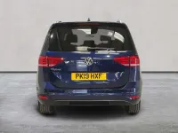 Used VW Touran SEL 150 HP (110 kW) 2019 Blue MPV