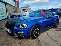 Used Abarth 124 Spider 170 HP (125 kW) 2017 Blue Cabriolet