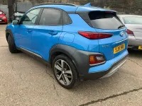 Used Hyundai Kona Premium 2019 Blue SUV