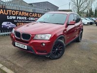 Used BMW X3 184 HP (135 kW) 2012 Red SUV