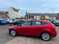 Used Ford Focus Titanium X 125 HP (91 kW) 2017 Red Hatchback
