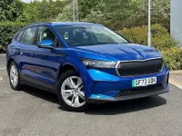 Used Skoda Enyaq iV 97 kW (132 HP) 2023 Race blue metallic SUV