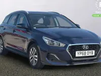 Used Hyundai i30 SE 140 HP (102 kW) 2018 Blue Estate