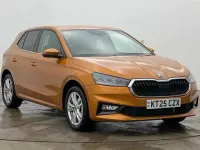 Used Skoda Fabia SE L 113 HP (83 kW) 2025 Phoenix orange metallic Hatchback