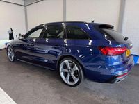 Used Audi A4 Black Edition 190 HP (139 kW) 2020 Blue Estate