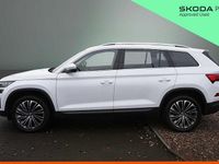 Used Skoda Kodiaq SE L Executive 110 HP (80 kW) 2024 Moon white metallic SUV