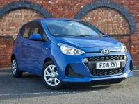 Used Hyundai i10 SE 87 HP (63 kW) 2018 Blue Hatchback