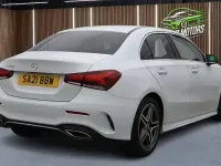 Used Mercedes A200 AMG line 163 HP (119 kW) 2020 White Sedan