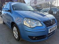Second-hand VW Polo S 75 CP (55 kW) 2005 Albastru Hatchback