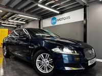 Used Jaguar XF Luxury 240 HP (176 kW) 2013 Blue Sedan