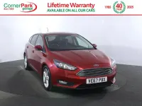 Used Ford Focus Zetec 125 HP (91 kW) 2017 Red Hatchback