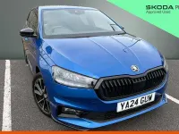 Used Skoda Fabia Monte Carlo 85 HP (62 kW) 2024 Blue Hatchback
