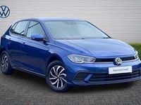 Used VW Polo Life 95 HP (69 kW) 2023 Reef blue Hatchback