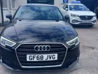 Used Audi A3 Sport 150 HP (110 kW) 2018 Black Sedan