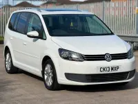 Used VW Touran 140 HP (102 kW) 2013 White MPV