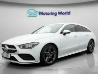 Used Mercedes CLA200 Shooting Brake AMG line 163 HP (119 kW) 2022 White Estate