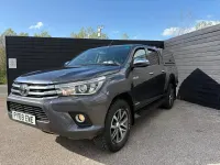Used Toyota HiLux 150 HP (110 kW) 2019 Grey Pickup