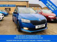 Used Skoda Fabia Monte Carlo 95 HP (69 kW) 2020 Blue Hatchback