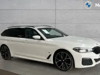Used BMW 520 M Sport 190 HP (139 kW) 2022 Alpine white  Estate