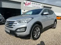 Używany Hyundai Santa Fe Style 2014 Srebrny SUV
