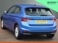 Used Skoda Fabia SE 113 HP (83 kW) 2024 Race blue metallic Hatchback