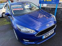 Used Ford Focus Zetec 120 HP (88 kW) 2016 Blue Hatchback