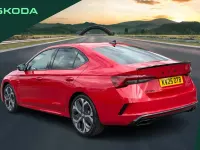 Used Skoda Octavia vRS 265 HP (194 kW) 2025 Velvet red metallic Hatchback