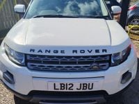 Begagnad Land Rover Range Rover evoque Pure 2012 Vit SUV