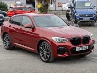 Used BMW X4 M Sport 2020 Red SUV