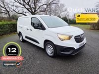 Used Vauxhall Combo Edition 100 HP (73 kW) 2019 White Van