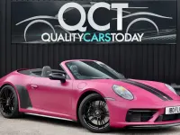Used Porsche 992 473 HP (347 kW) 2024 Pink Cabriolet