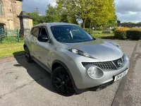 Used Nissan Juke N-TEC 2014 Silver SUV