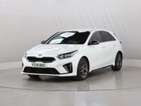 Used Kia Ceed GT-Line 118 HP (86 kW) 2019 White Hatchback