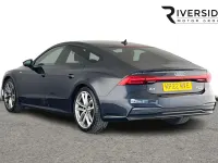 Used Audi A7 Sportback Black Edition 204 HP (150 kW) 2022 Blue Hatchback