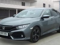 Begagnad Honda Civic SR 126 HK (92 kW) 2019 Grå Halvkombi