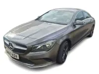Used Mercedes CLA180 122 HP (89 kW) 2017 Grey Coupe