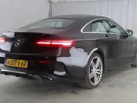 Used Mercedes E220 AMG line 2017 Black Coupe
