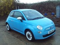 used Fiat 500 1.2 Colour Therapy Blue Years MOT Warranty A/C