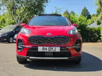 Used Kia Sportage GT-Line S 182 HP (133 kW) 2018 Red SUV