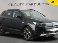 Used Vauxhall Grandland X Ultimate 130 HP (95 kW) 2023 Black SUV